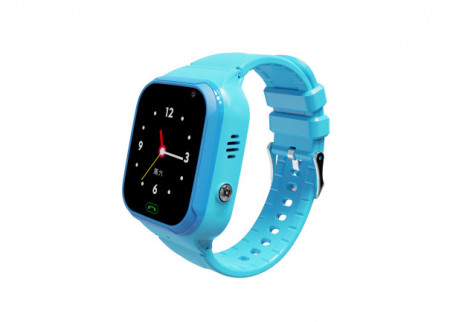 Ceas Smartwatch pentru Copii 4G Wearbit cu Functie de Monitorizare si Apel Video Albastru