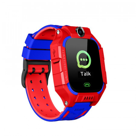 Smartwatch pentru Copii Wearbit Shock Resist R64 cu GPS Shock Resist Albastru/Rosu